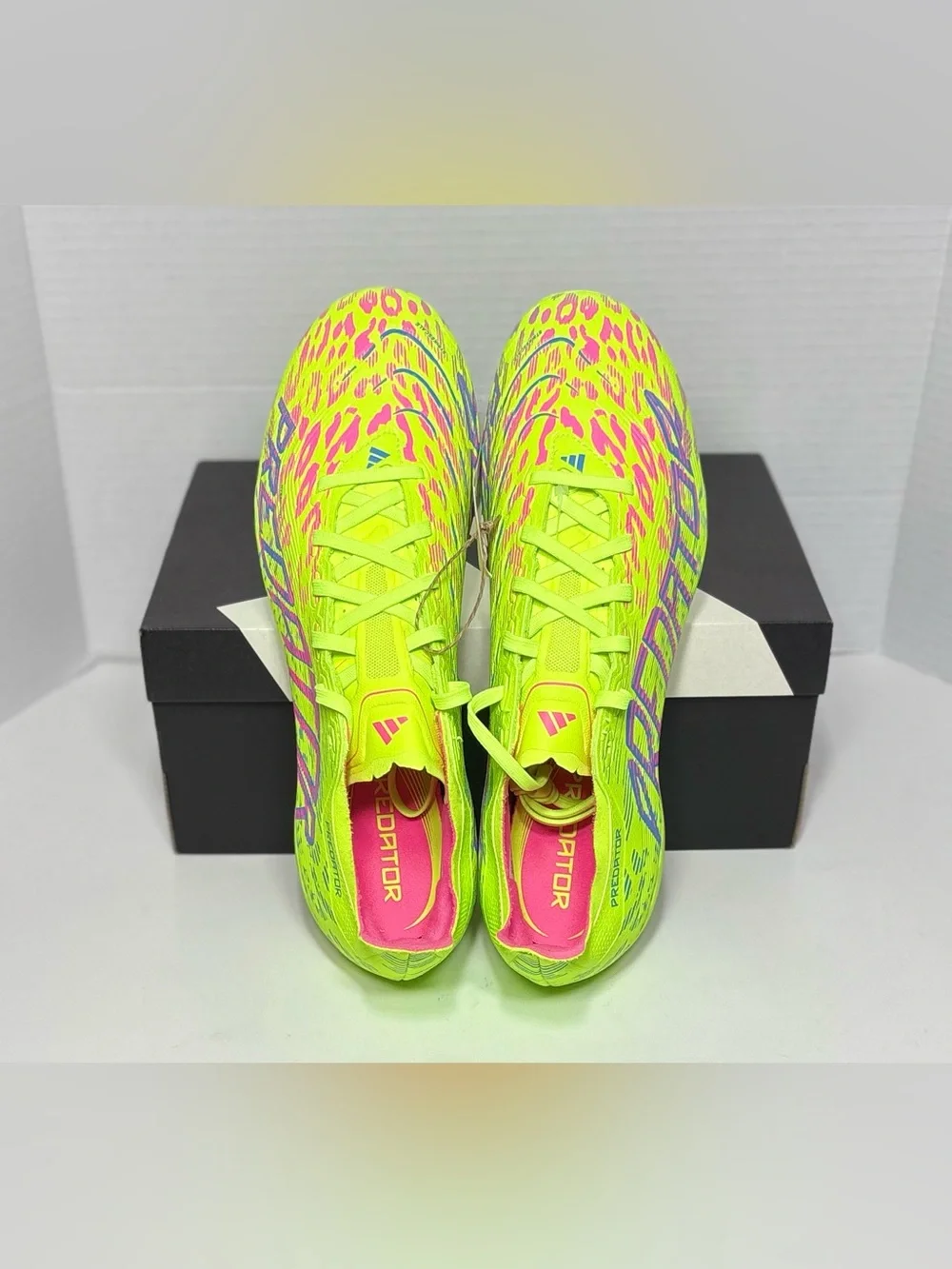 Adidas Predator League FG bright neon Soccer Cleats Men’s Football Boots JH6471